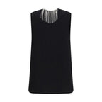 Max Mara Black Polyester Shirt Max Mara
