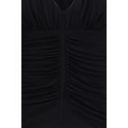 Max Mara Black Viscose Dress Shirt Max Mara
