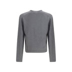 Vivienne Westwood Gray Cotton Cardigan Vivienne Westwood