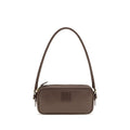 Miu Miu Brown Calf Leather Bos Taurus Shoulder Bag