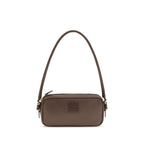 Miu Miu Brown Calf Leather Bos Taurus Shoulder Bag