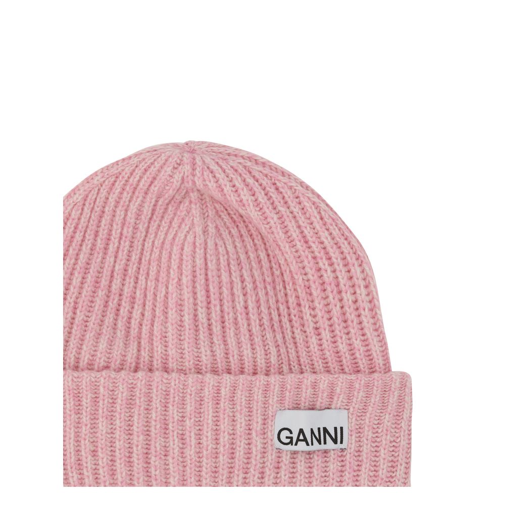 Ganni Multicolor Wool Oves Aries Beanie Ganni