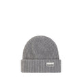 Ganni Gray Wool Oves Aries Beanie Ganni