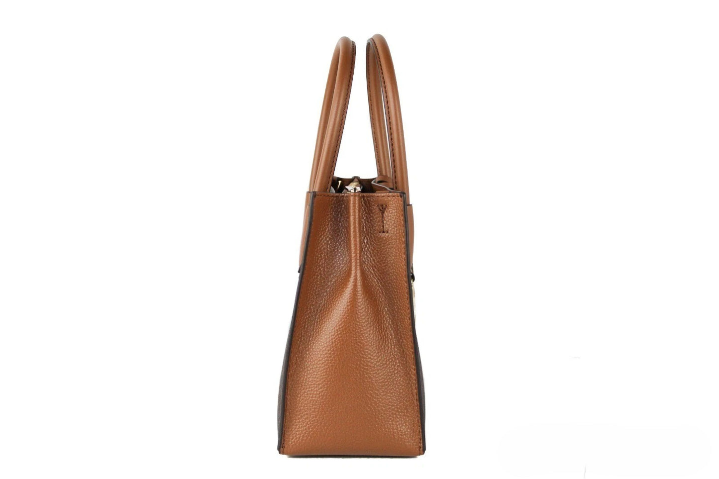 Michael Kors MICHAEL KORS Mercer 35S1GM9M2B Medium Logo And Leather Accordion Crossbody Bag In Brown Michael Kors