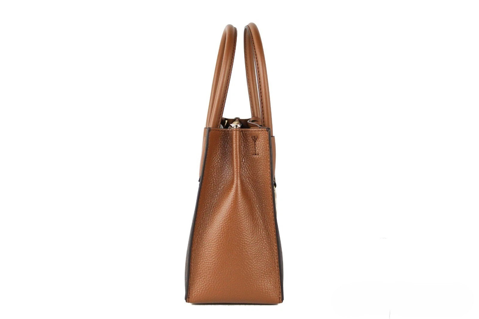 Michael Kors MICHAEL KORS Mercer 35S1GM9M2B Medium Logo And Leather Accordion Crossbody Bag In Brown Michael Kors