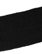 Dolce & Gabbana Black Wool Logo Calf Long Women Accessory Socks - Eljoys Fashion 