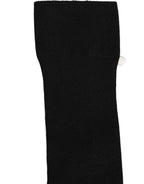 Dolce & Gabbana Black Cotton Ribbed Logo Over The Calf Women Socks - Eljoys Fashion 