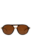 Dolce & Gabbana Brown DG4343F Havana Tortoise Women Eyewear Sunglasses - Eljoys Fashion 