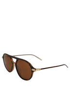Dolce & Gabbana Brown DG4343F Havana Tortoise Women Eyewear Sunglasses - Eljoys Fashion 