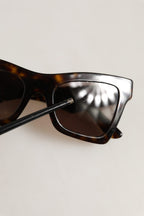 Dolce & Gabbana Brown DG4434 Accent Havana Acetate Frame Sunglasses - Eljoys Fashion 
