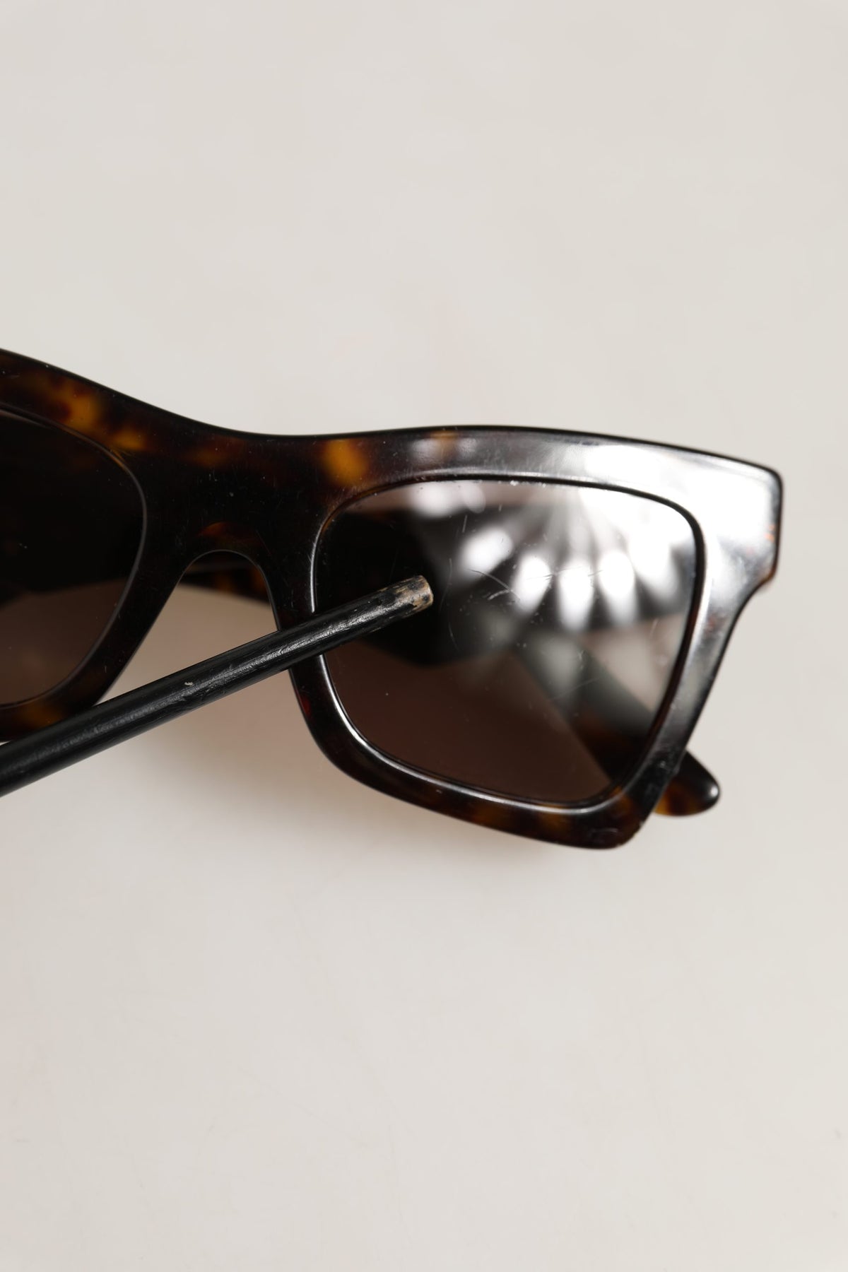 Dolce & Gabbana Brown DG4434 Accent Havana Acetate Frame Sunglasses - Eljoys Fashion 