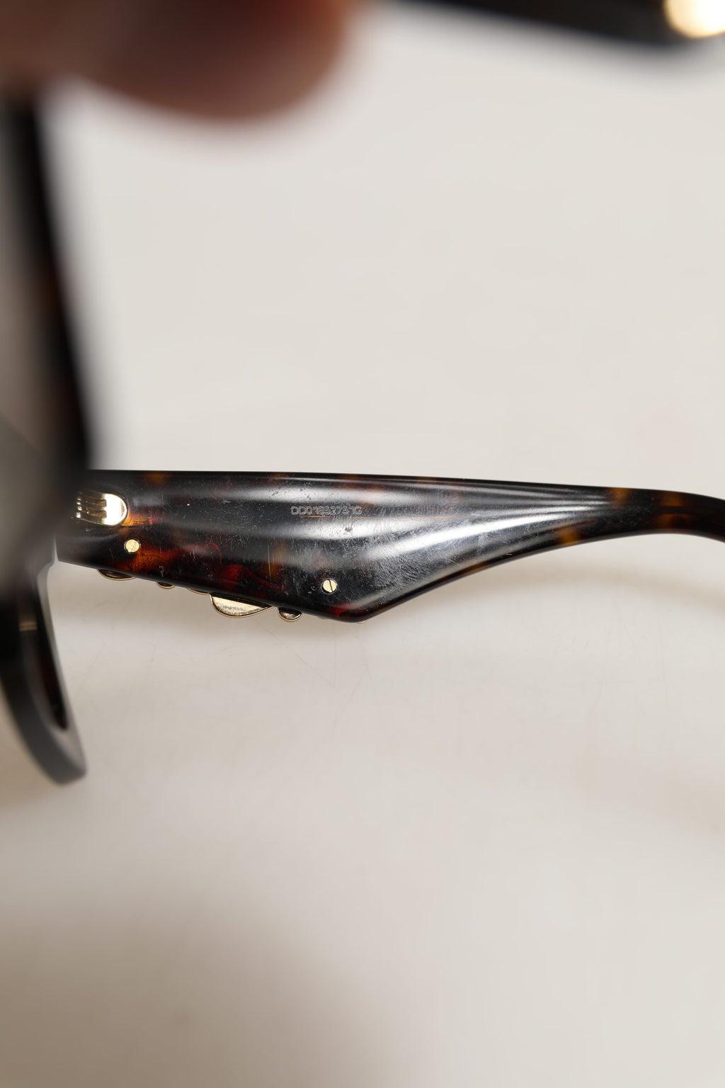 Dolce & Gabbana Brown DG4434 Accent Havana Acetate Frame Sunglasses - Eljoys Fashion 