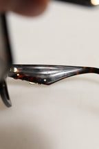 Dolce & Gabbana Brown DG4434 Accent Havana Acetate Frame Sunglasses - Eljoys Fashion 