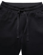 Dolce & Gabbana Blue Cotton Drawstring Jogger Trouser Pants - Eljoys Fashion 
