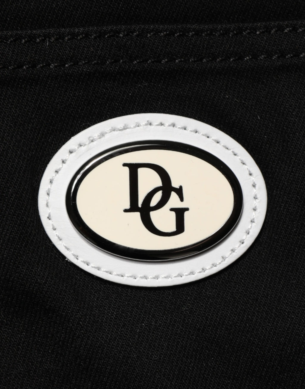 Dolce & Gabbana Black Cotton Stretch Skinny Denim Trouser Jeans - Eljoys Fashion 