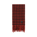 Ami Paris Red Wool Oves Aries Scarf