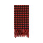 Ami Paris Red Wool Oves Aries Scarf
