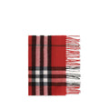 Burberry Red Cashmere Scarf