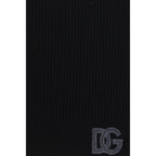 Dolce & Gabbana Black Wool Oves Aries Scarf - Eljoys Fashion 