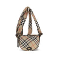 Burberry Beige Silk Shoulder Bag Burberry