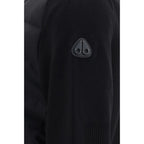 Moose Knuckles Black Viscose Full-Length Jacket
