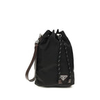 Prada Black Recycled Polyamide Accessories Prada