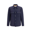 Jacob Cohen Blue Wool Oves Aries Full-Length Jacket Jacob Cohen