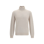 Brioni Beige Cashmere Turtleneck Brioni