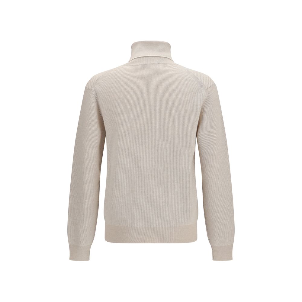 Brioni Beige Cashmere Turtleneck Brioni