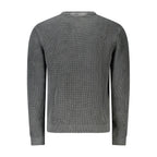 Black cotton men's shirt from Pepe Jeans with a classic fit and button-down collar, displayed on a plain background.
