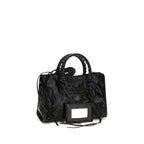 Balenciaga Black Lamb Ovis Aries Handbag - Eljoys Fashion 