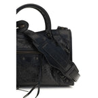 Balenciaga Black Lamb Ovis Aries Handbag - Eljoys Fashion 