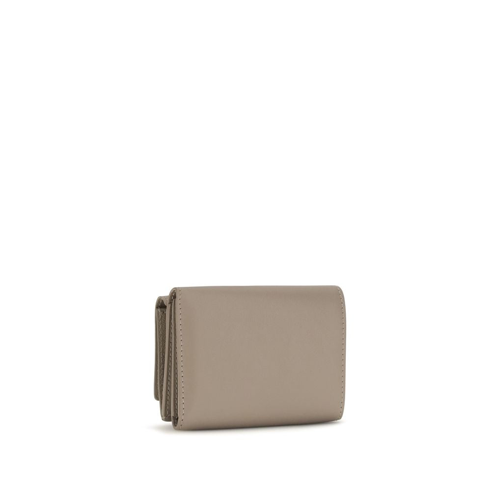Fendi Beige Calf Leather Bos Taurus Wallet - Eljoys Fashion 