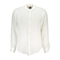 Hugo Boss White Linen Men's Shirt Hugo Boss