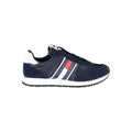 Tommy Hilfiger Blue Polyester Men's Sneaker Tommy Hilfiger