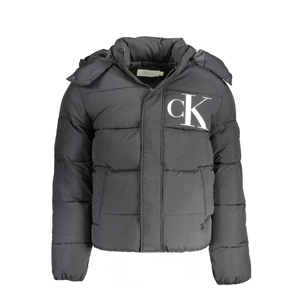 Calvin Klein Black Nylon Men's Jacket Calvin Klein