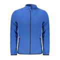 Norway 1963 blue polyester men's sweatshirt with a crew neck and long sleeves, casual and comfortable for everyday wear.