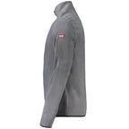 Norway 1963 Grigio polyester men's sweatshirt with a relaxed fit and subtle branding, displayed on a plain background.