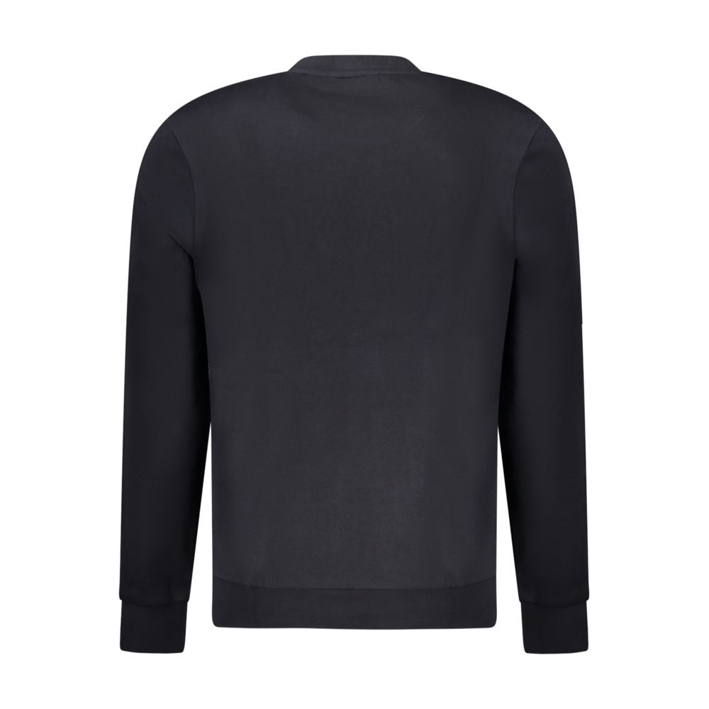 Napapijri Black Cotton Men Sweater Napapijri
