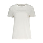 Guess Jeans Bianco Cotton Women's T-Shirt Guess Jeans