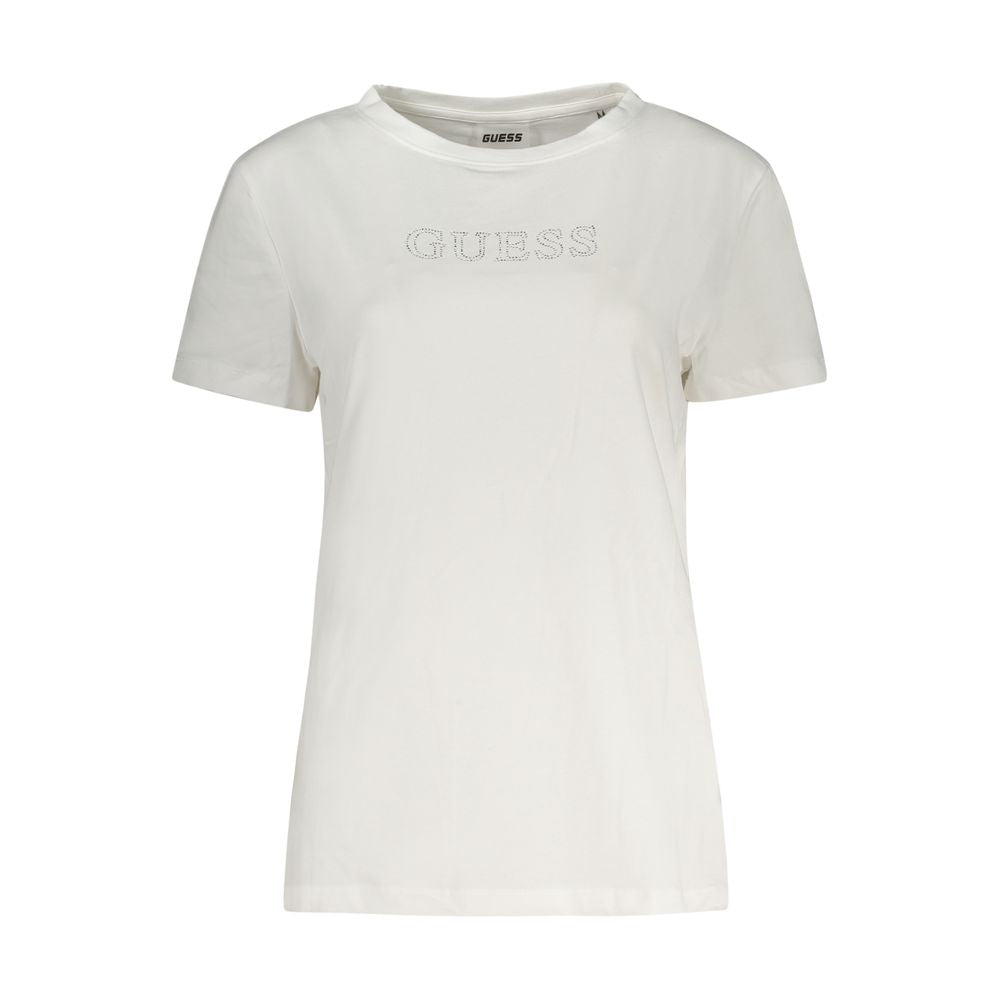 Guess Jeans Bianco Cotton Women's T-Shirt Guess Jeans