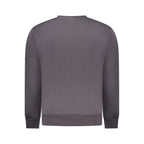 Rifle Gray Cotton Men Sweatshirt Rifle