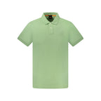Hugo Boss Green Cotton Men's Polo Hugo Boss