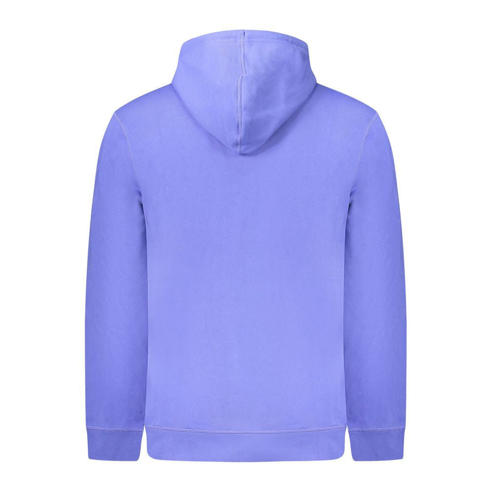 Hugo Boss Blue Cotton Men's Sweatshirt Hugo Boss