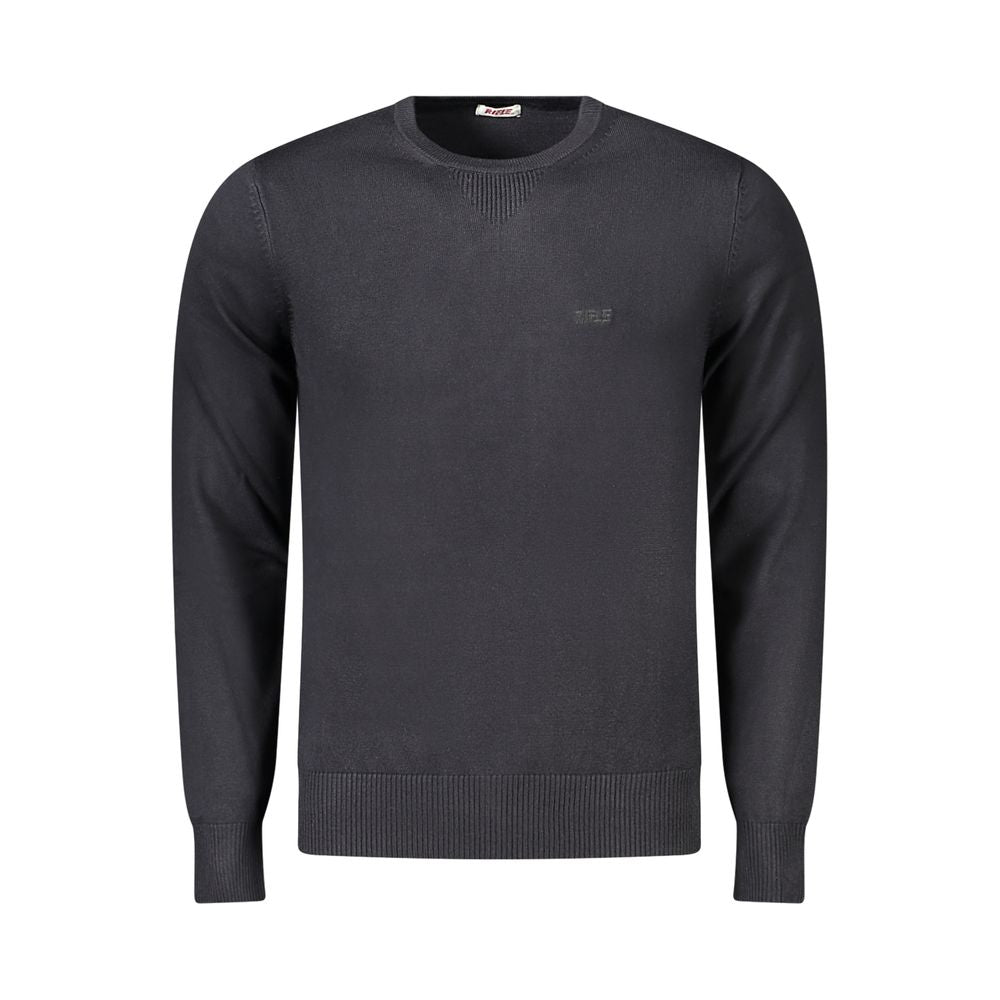 Rifle Black Viscose Men Sweater Rifle