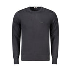 Rifle Black Viscose Men Sweater Rifle