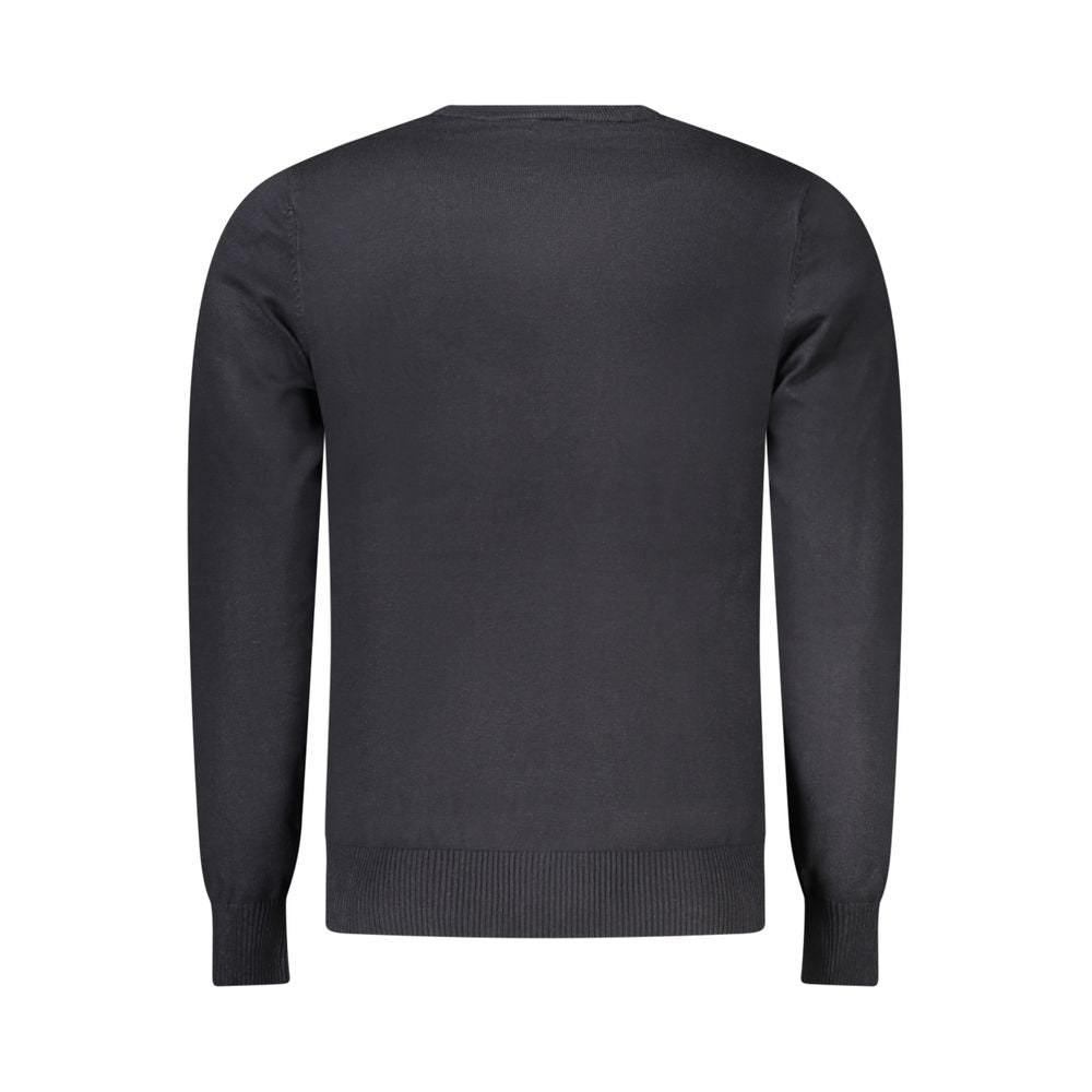 Rifle Black Viscose Men Sweater Rifle