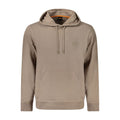 Hugo Boss Brown Cotton Men's Sweatshirt Hugo Boss
