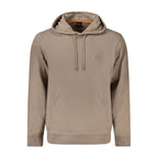 Hugo Boss Brown Cotton Men's Sweatshirt Hugo Boss