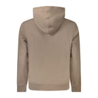 Hugo Boss Brown Cotton Men's Sweatshirt Hugo Boss